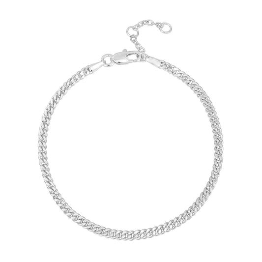 14K Gold Plated Paperclip/Curb/Figaro Chain Adjustable Bracelet for Women SL-026