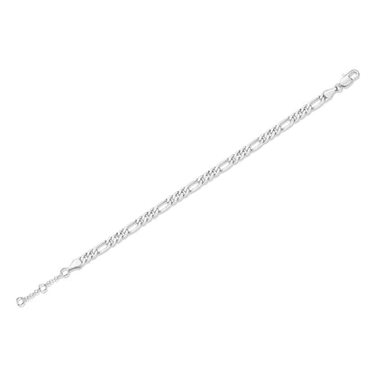 14K Gold Plated Paperclip/Curb/Figaro Chain Adjustable Bracelet for Women SL-026