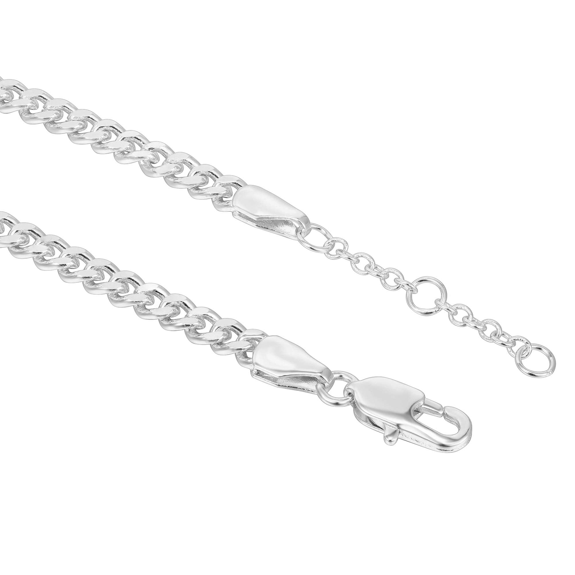 14K Gold Plated Paperclip/Curb/Figaro Chain Adjustable Bracelet for Women SL-026